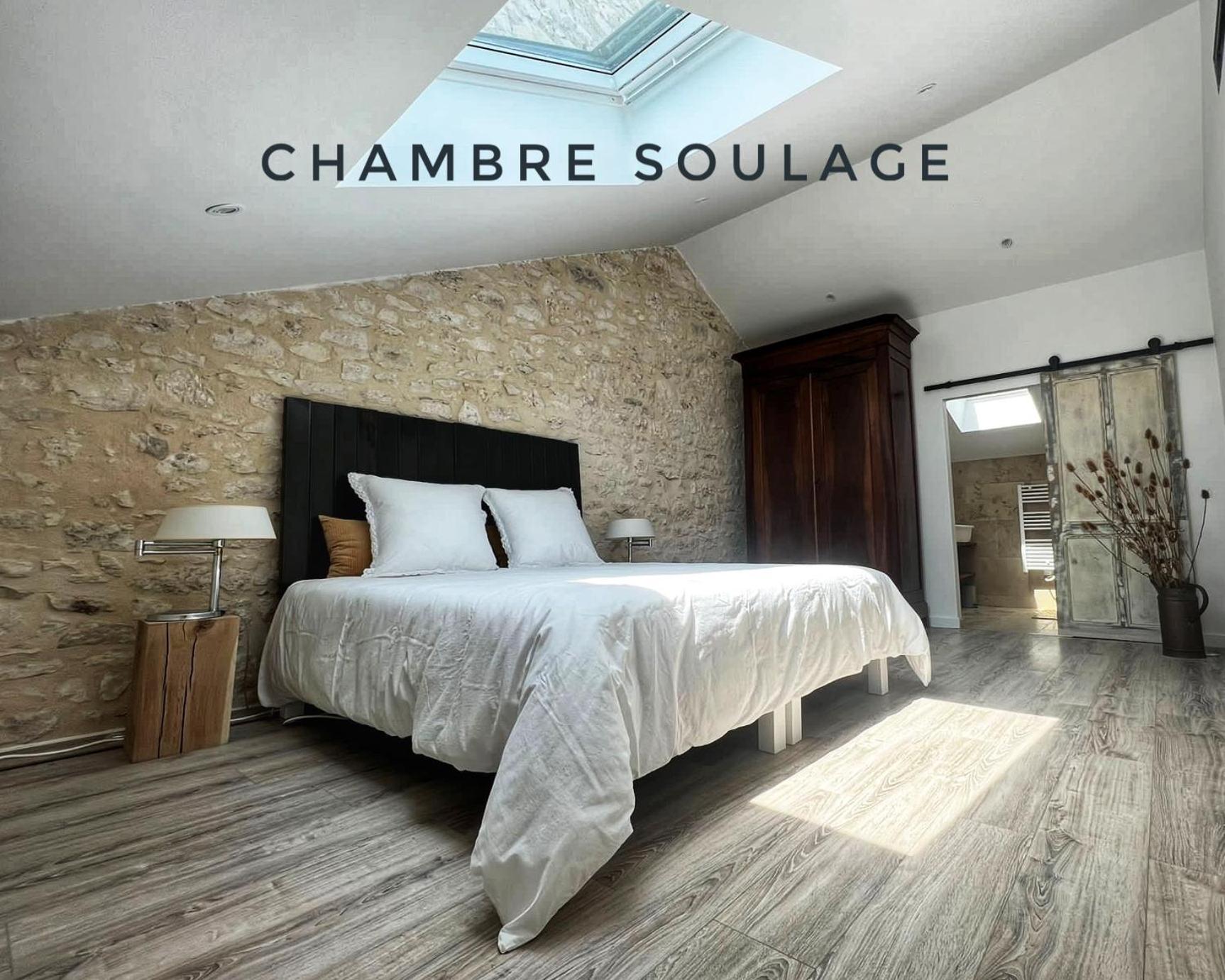 Bed and Breakfast Au Pre De Karine Cuneges Exterior foto